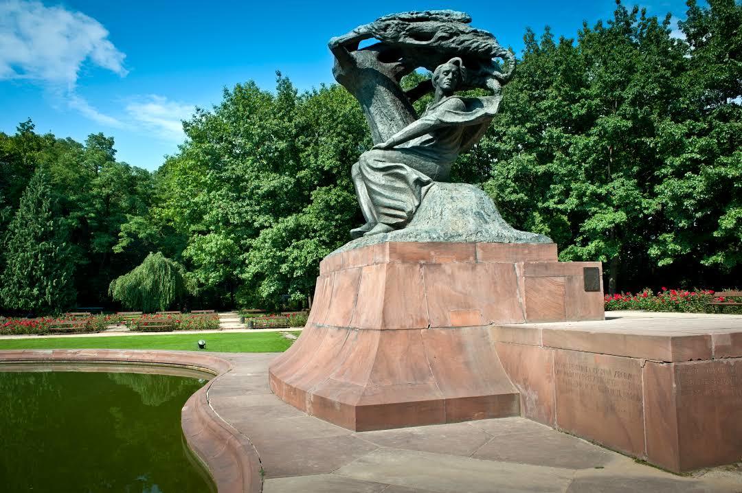 Chopin-Denkmal in Warschau