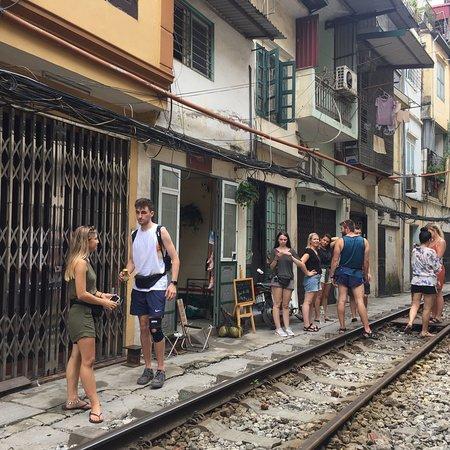 Hanoi Train Track Cafe