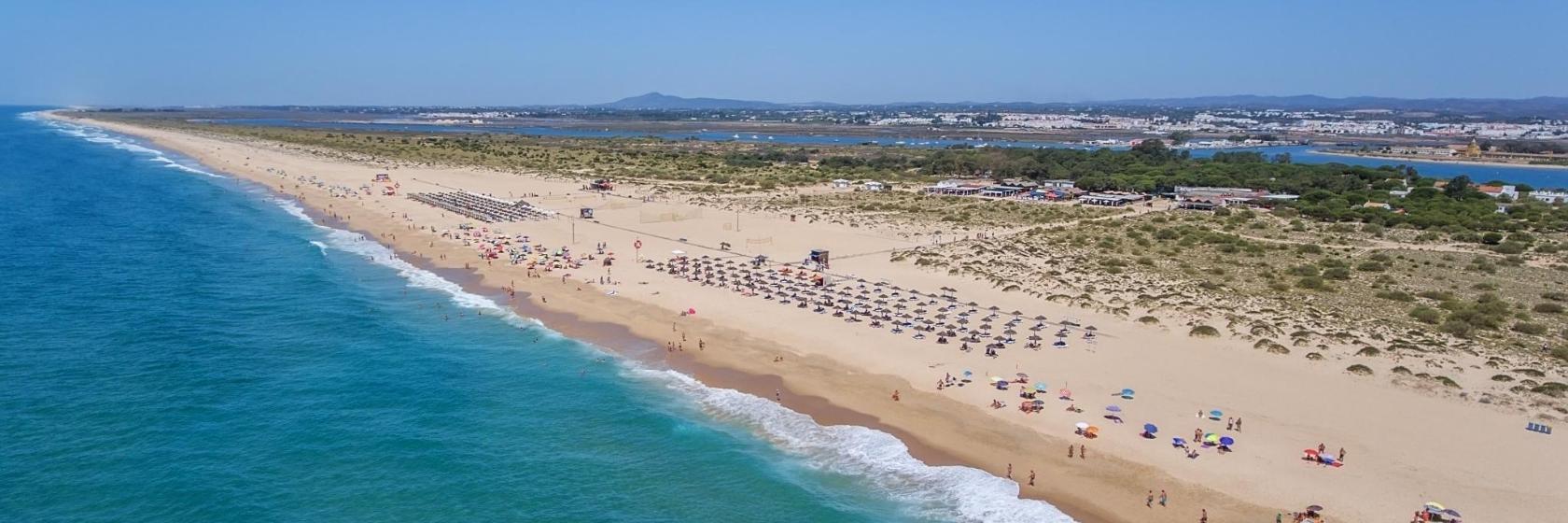 Surfspot auf der Insel Tavira