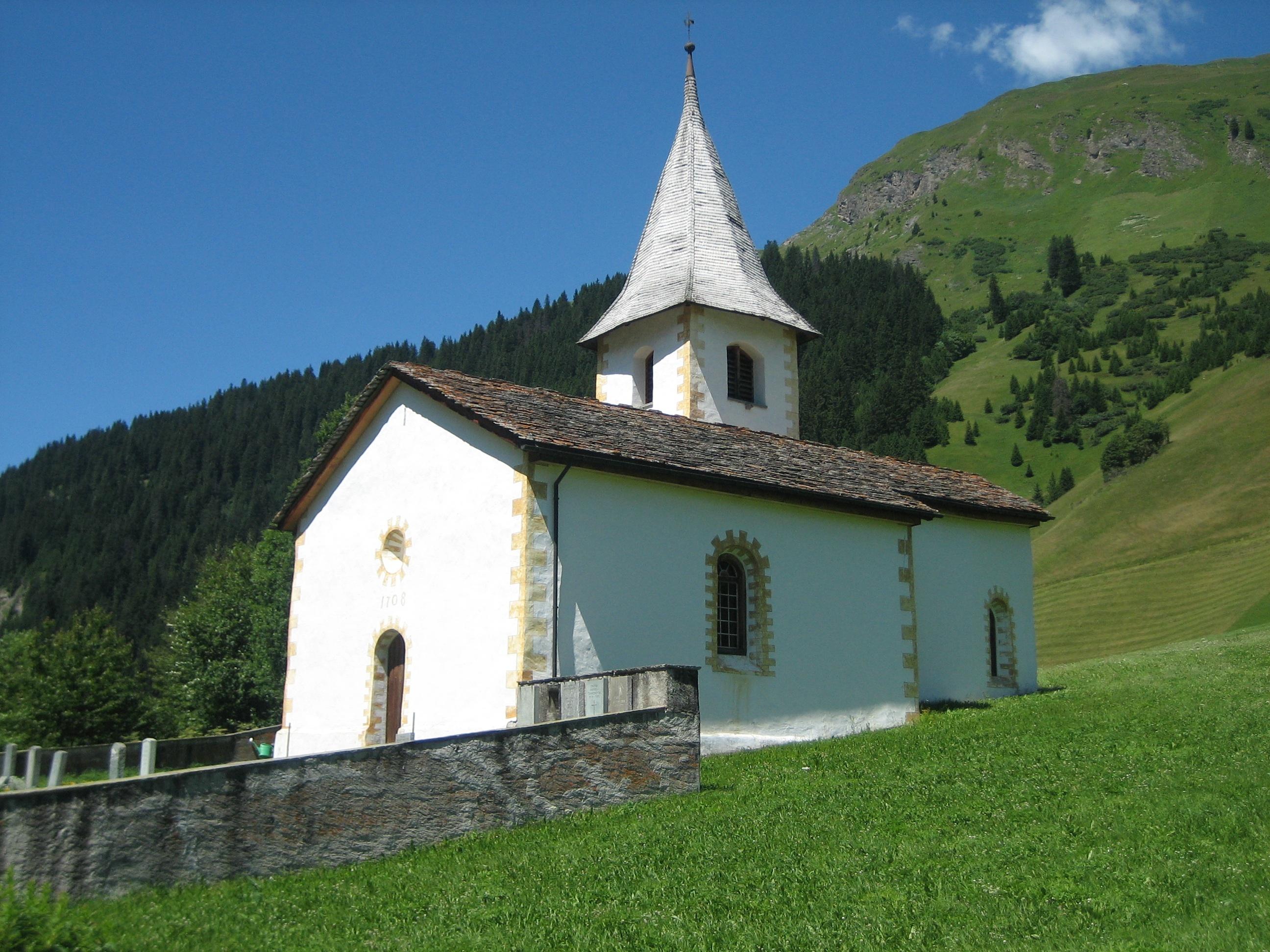 Reformierte Kirche Medels im Rheinwald