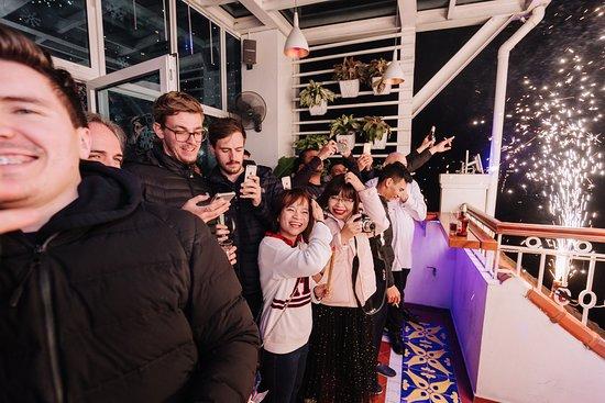 Blue Cocktails and Dreams Bar