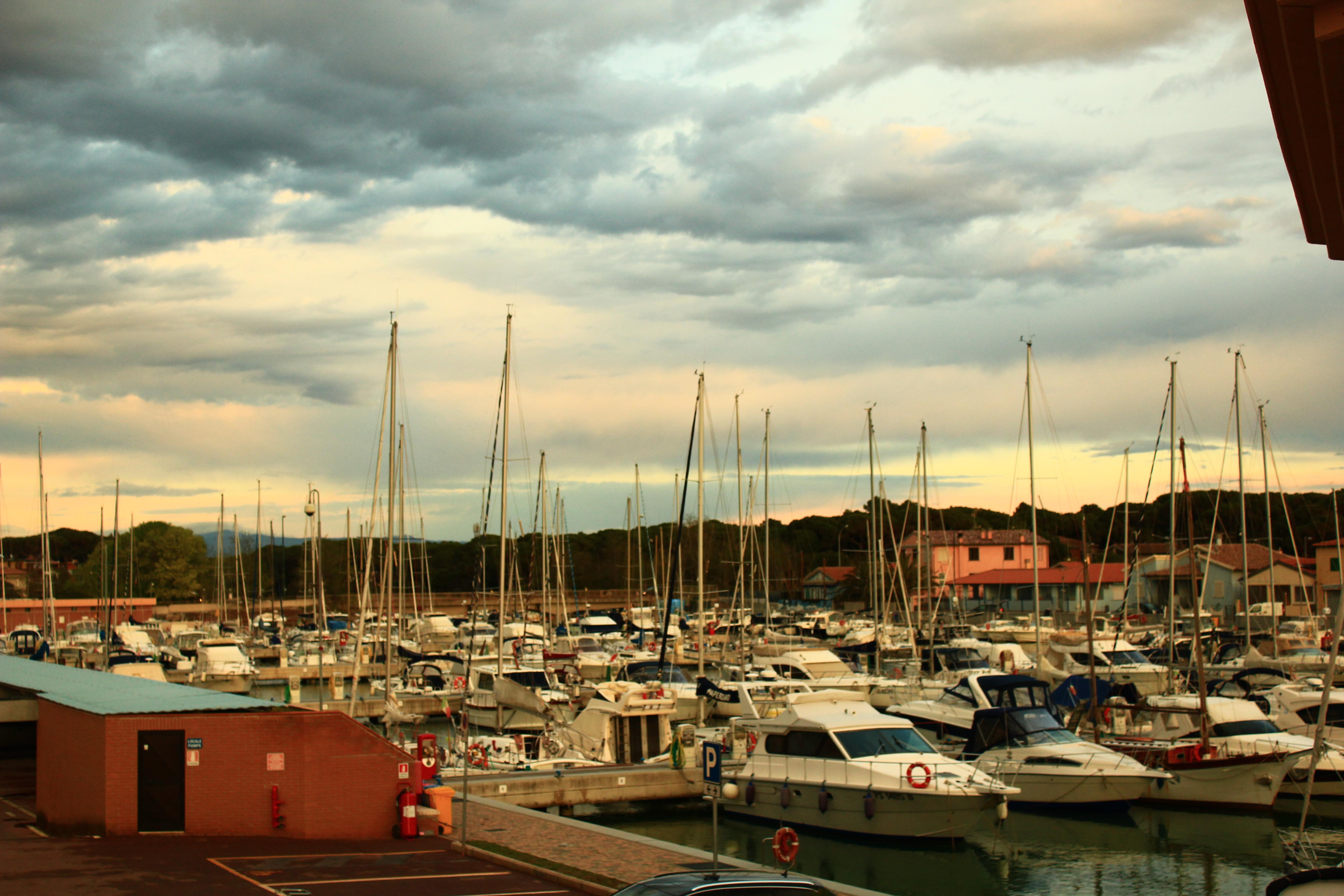 Hafen von Marina di Grosseto