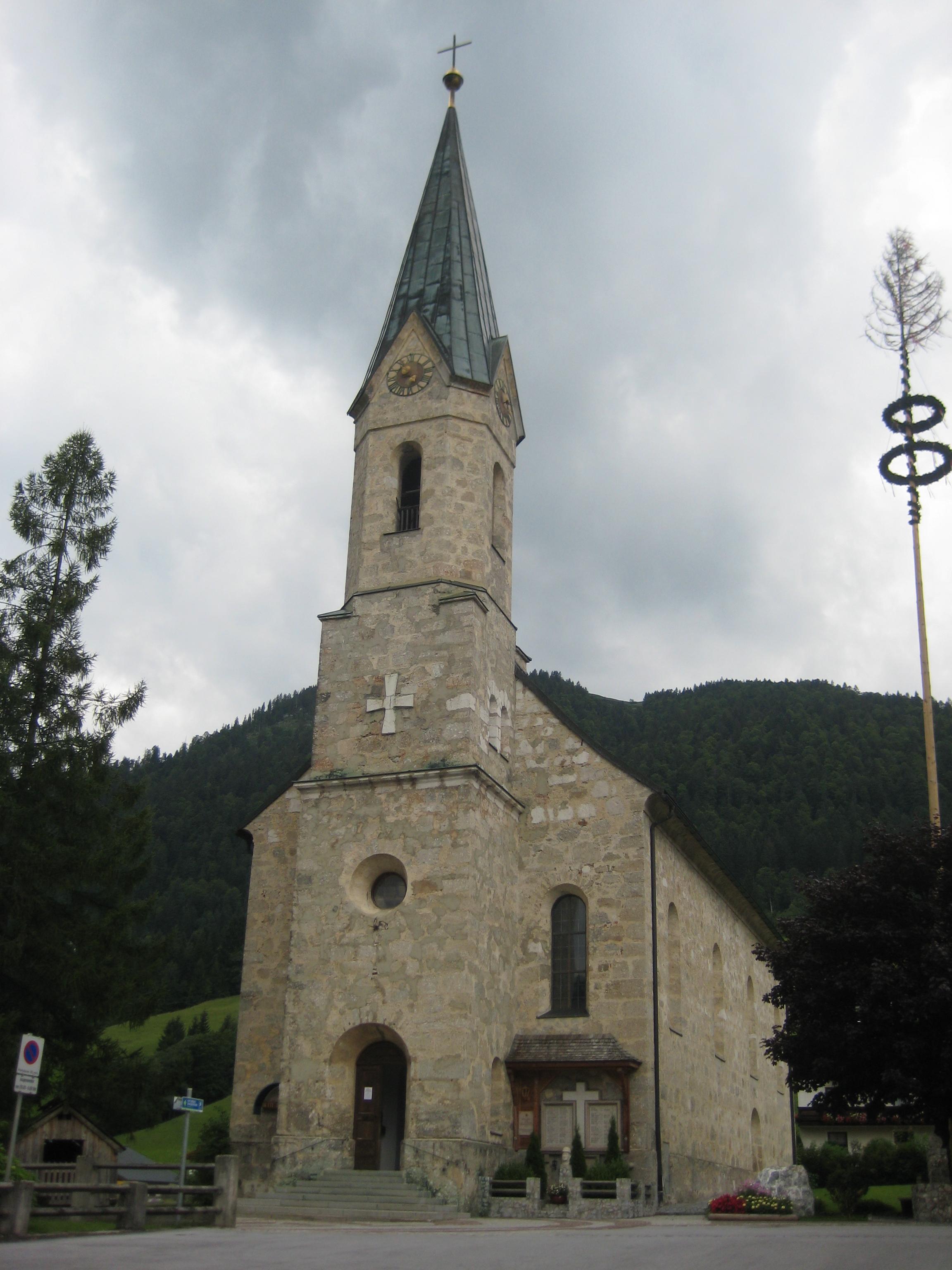 Pfarrkirche Rußbach am Paß Gschütt