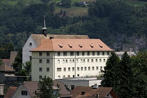 Kapuzinerkloster mit Burganlage