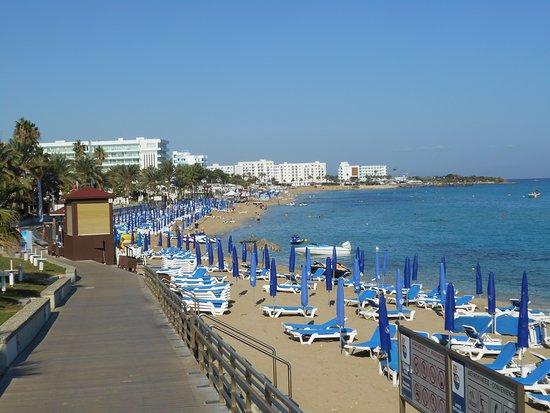 Küstenpromenade von Protaras