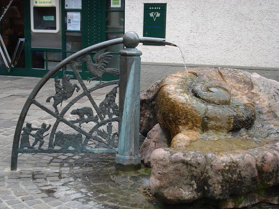 Ammoniten Brunnen