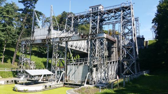 Schiffshebewerke des belgischen Canal du Centre