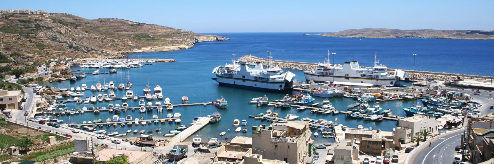 Fährterminal Gozo