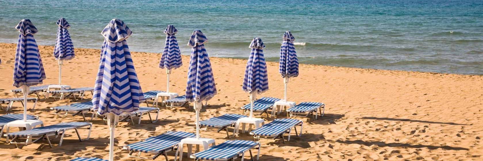 Strand von Kato Stalos