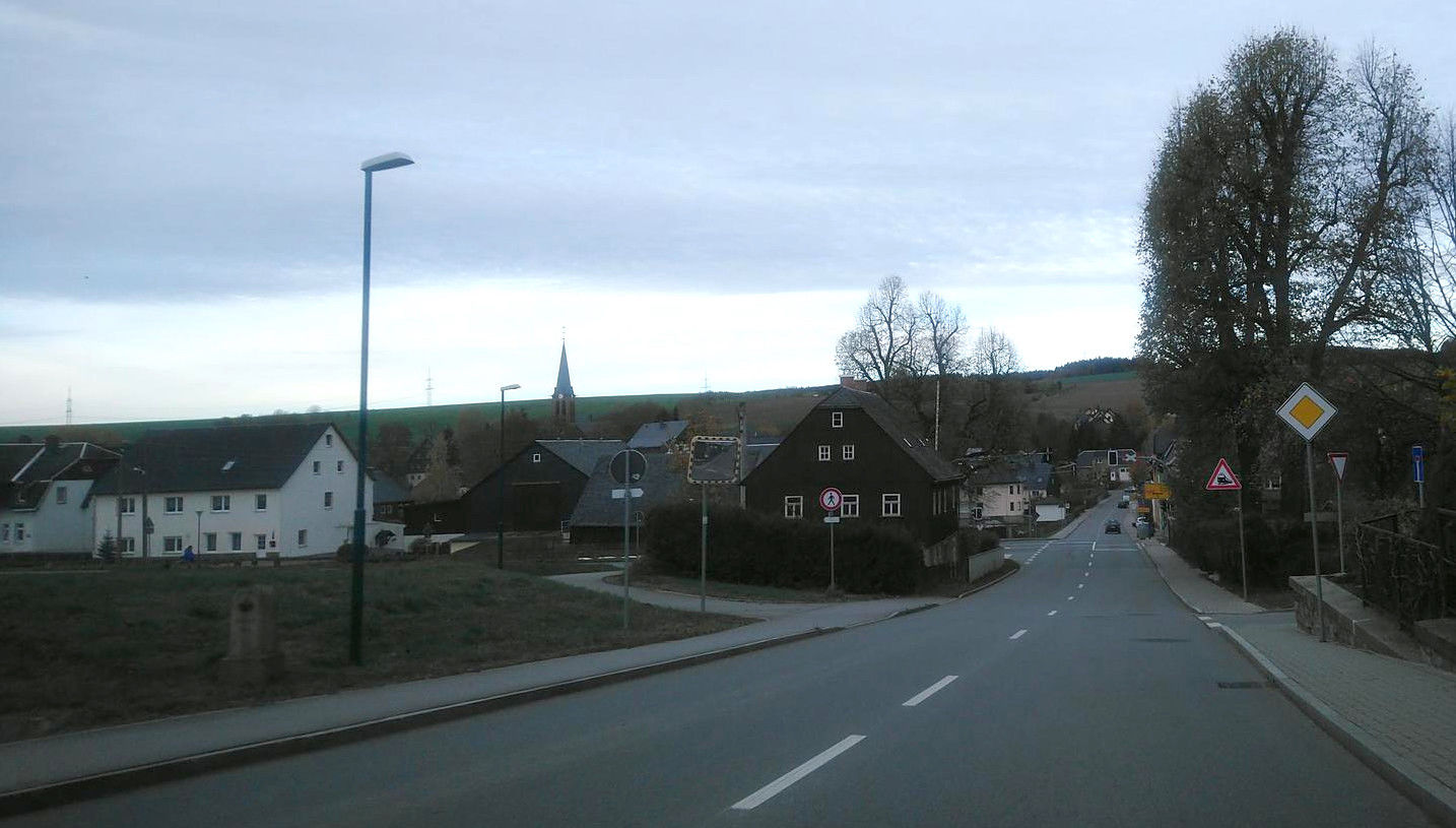 Königlich-Sächsischer Meilenstein Brünlos