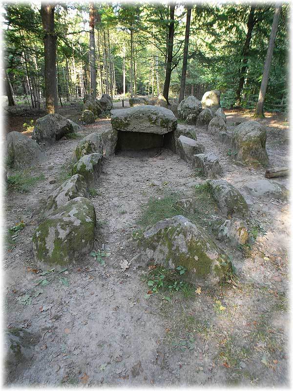 Hünenbett im Klecker Wald