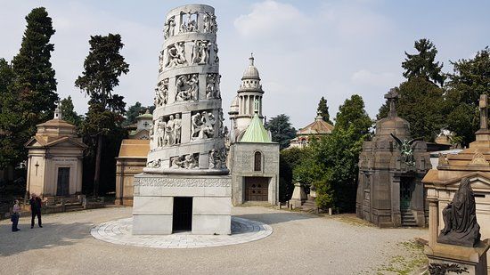 monumentaler Friedhof von Mailand